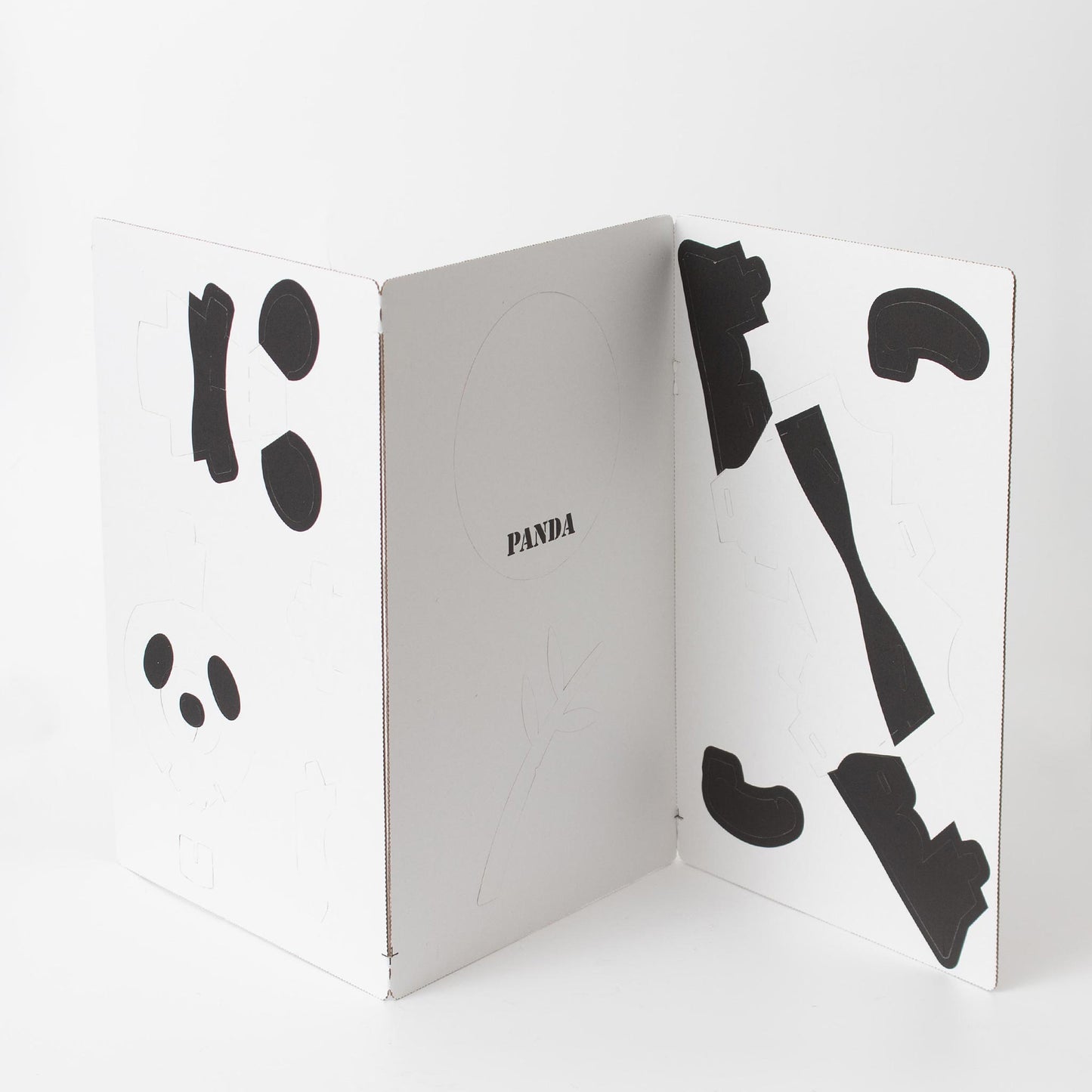 Cardboard Craft Kit - Panda