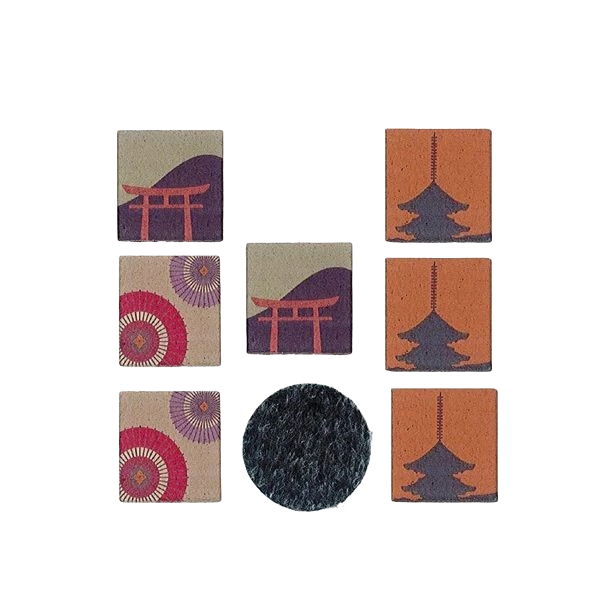 Print In-koh Pressed Incense - KOTO-NO-FUZEI
