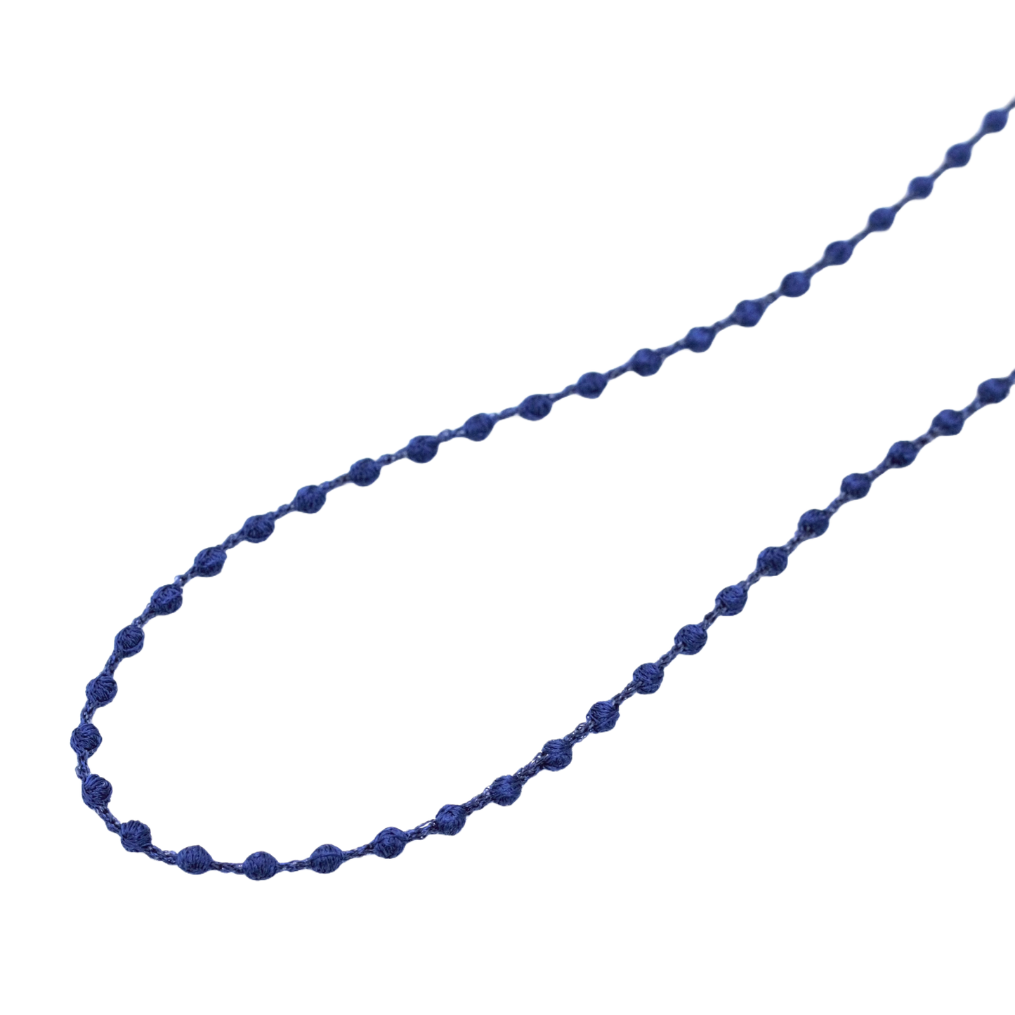 Necklace Nano Sphere - Navy Blue