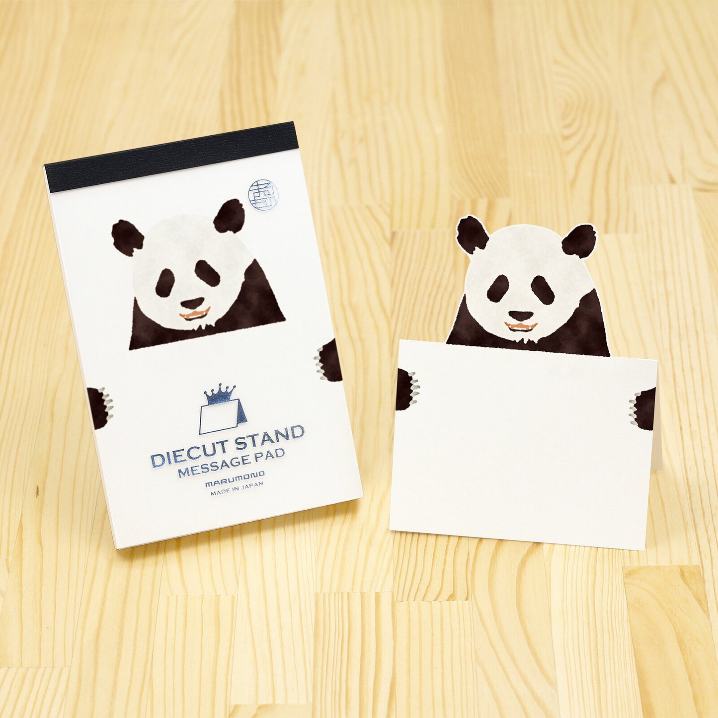 Japanese Die-Cut Pop-Up Memo Pad – Panda | Kawaii Desk Memo Pad