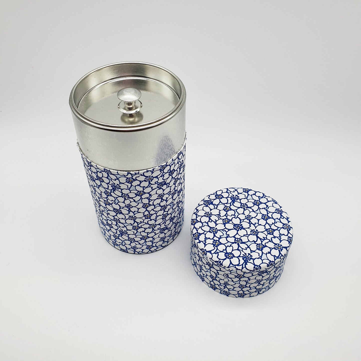 Tea Caddy - Cherry Blossoms (White 150g)