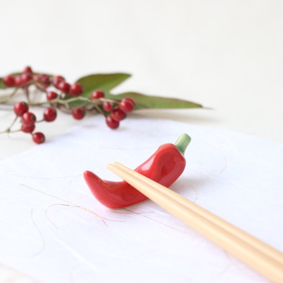Chopstick Holder - Red Pepper