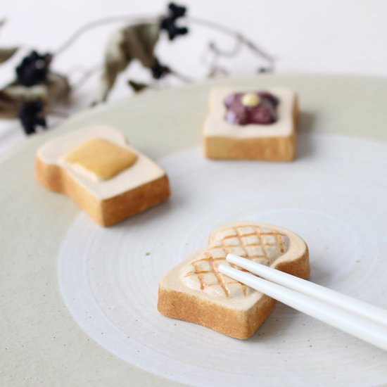 Chopstick Holder - Toast Melon Pan