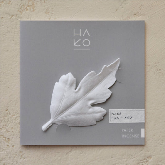 HAKO Paper Leaf Incense - Aqua