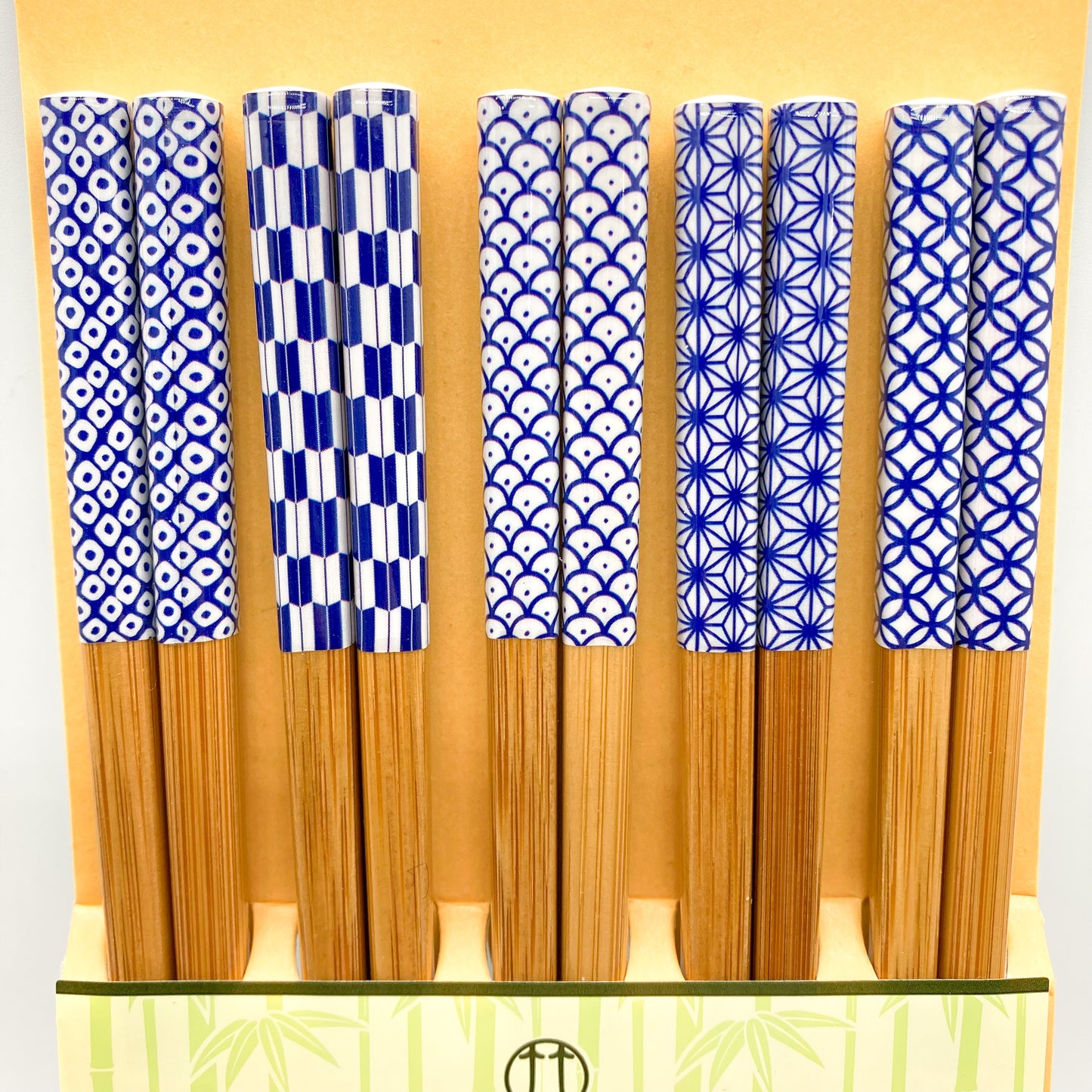 Chopstick Set - Bamboo 5P