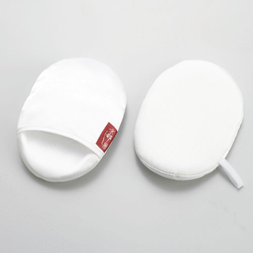 Silk Face Cleansing Puff (White or Cherry Blossom)