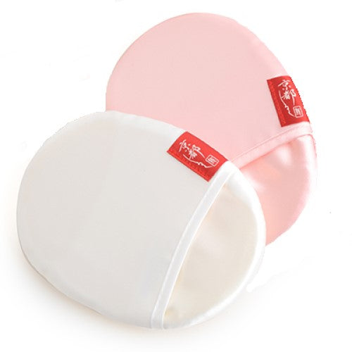 Silk Face Cleansing Puff (White or Cherry Blossom)