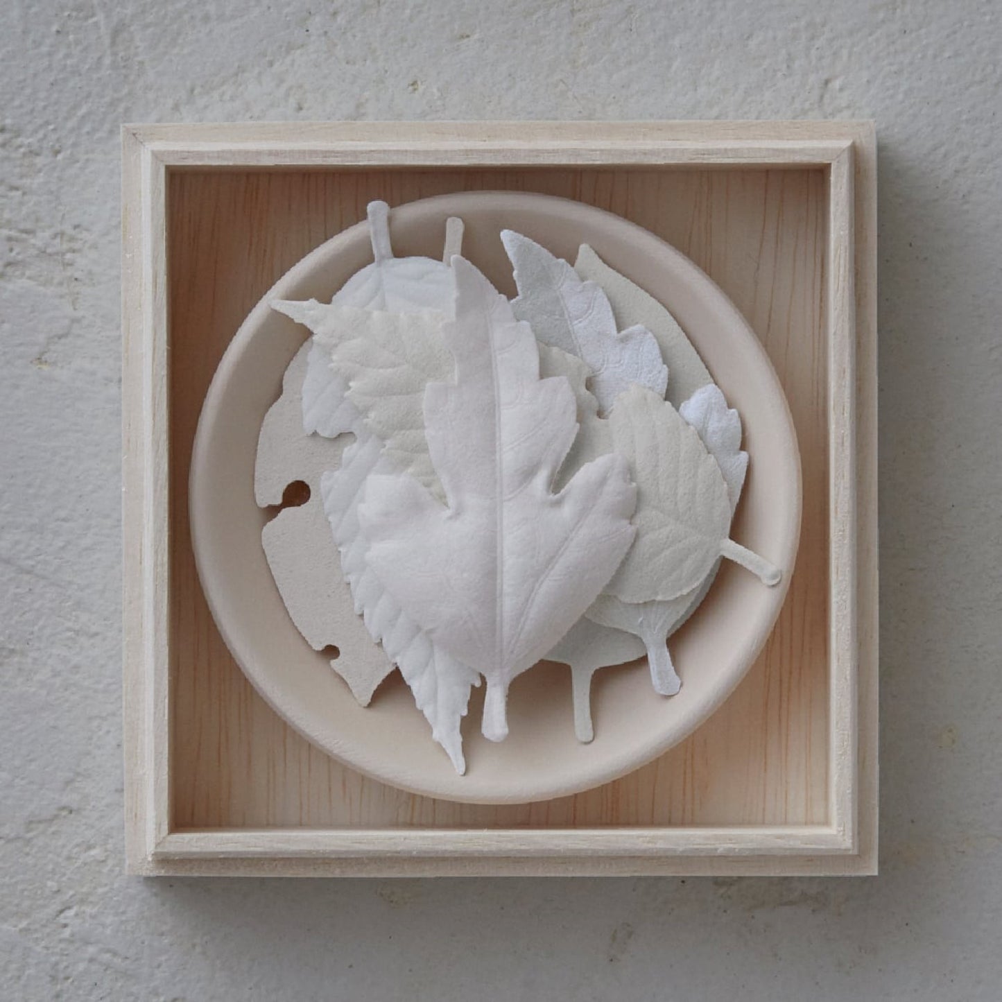 HAKO Box Set of 6 Paper Leaf Incense with a Plate