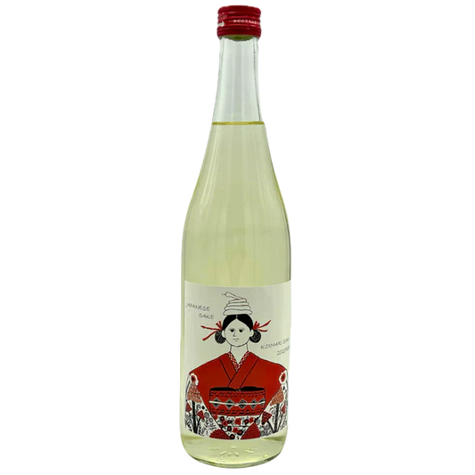 ETO MIDOSHI RED 2025 Junmai Year of the Snake limited edition sake bottle