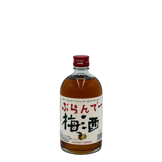 SHIRATAMA Umeshu Brandy Blend bottle from Eigashima Shuzo, Hyogo