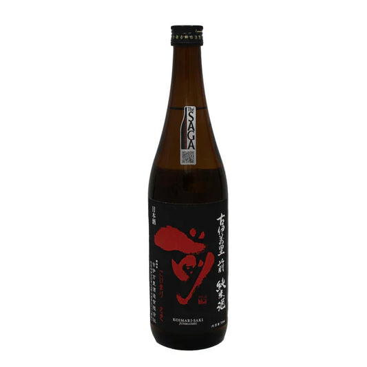KOIMARI SAKI Junmai sake bottle from Imari, Saga