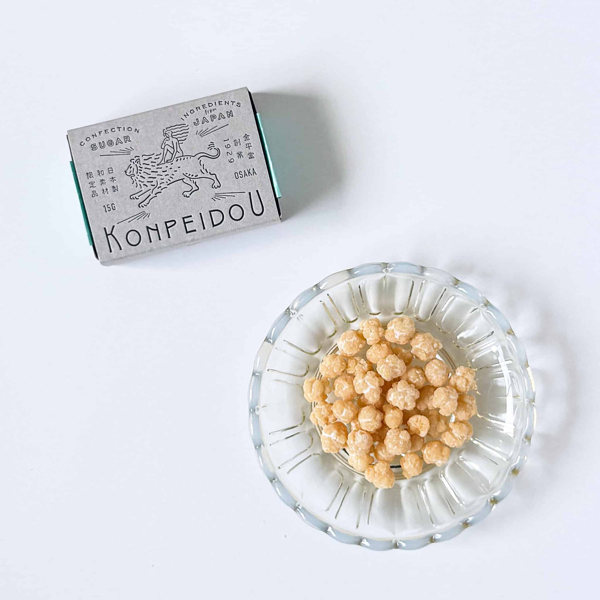 Sea Salt Konpeito  －15g Box