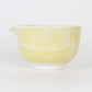 Matcha Latte Bowl with Pouring Spout | Yellow Shino | Mino Ware | Made in Japan