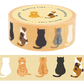 Masking Tape - Sitting Cats