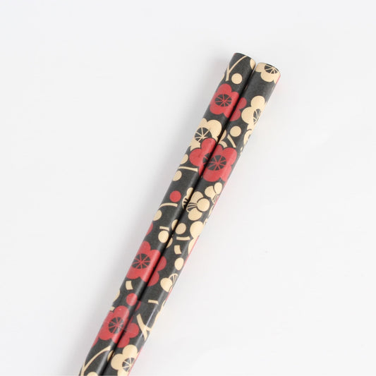 Chopsticks - Japanese Plum - Black