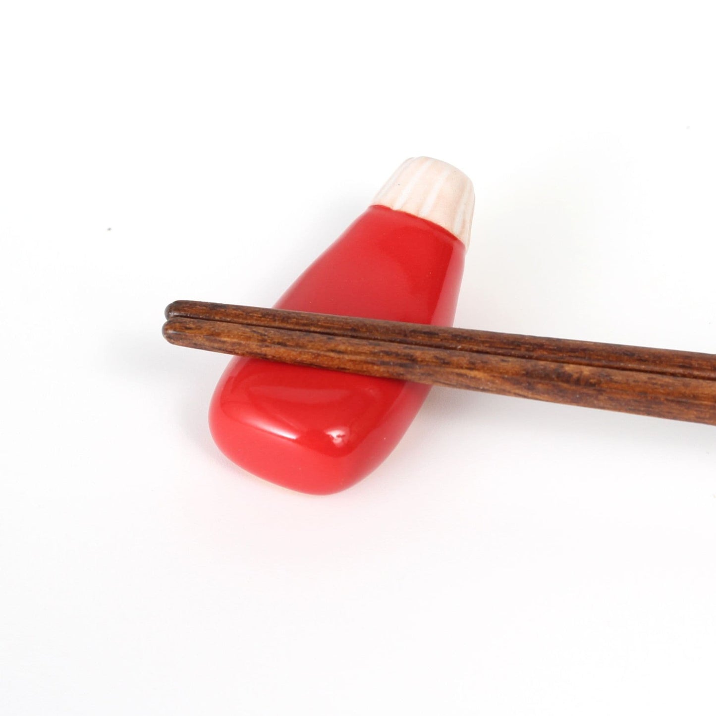 Chopstick Holder Tomato Sauce Ketchup | Japanese Ceramic Hashioki