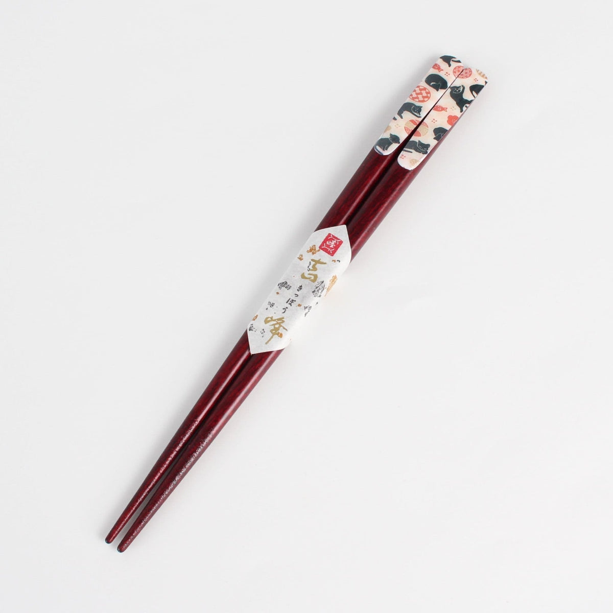 Chopsticks - Cat with Temari Ball