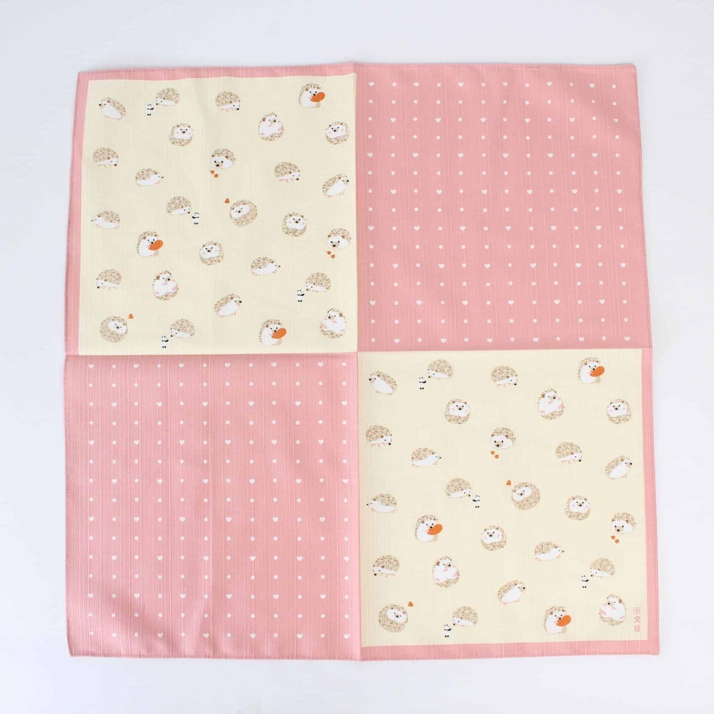 Small Furoshiki - Hedgehog Pink