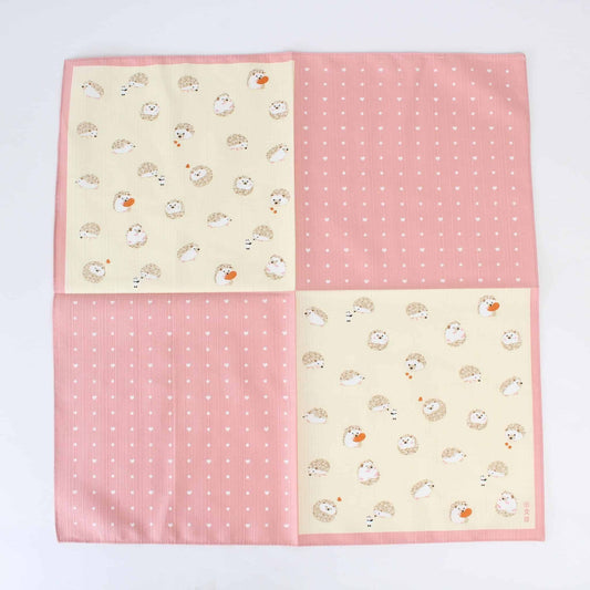 Small Furoshiki - Hedgehog Pink