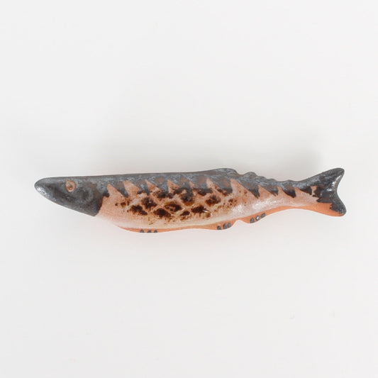 Chopstick Holder Grilled Pacific Saury | Japanese Ceramic Hashioki