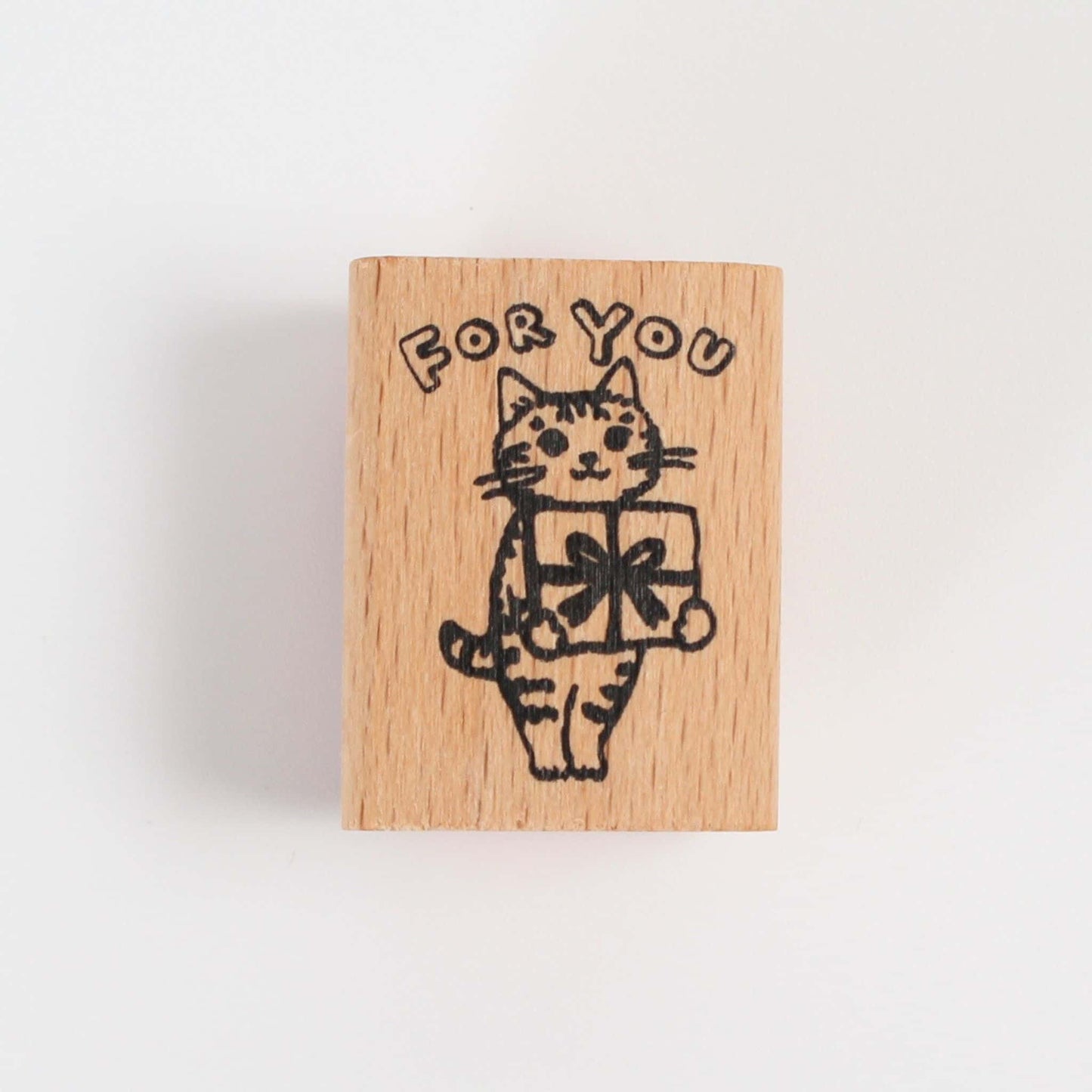 Cat Rubber Stamp | Gift | POTTERING CAT