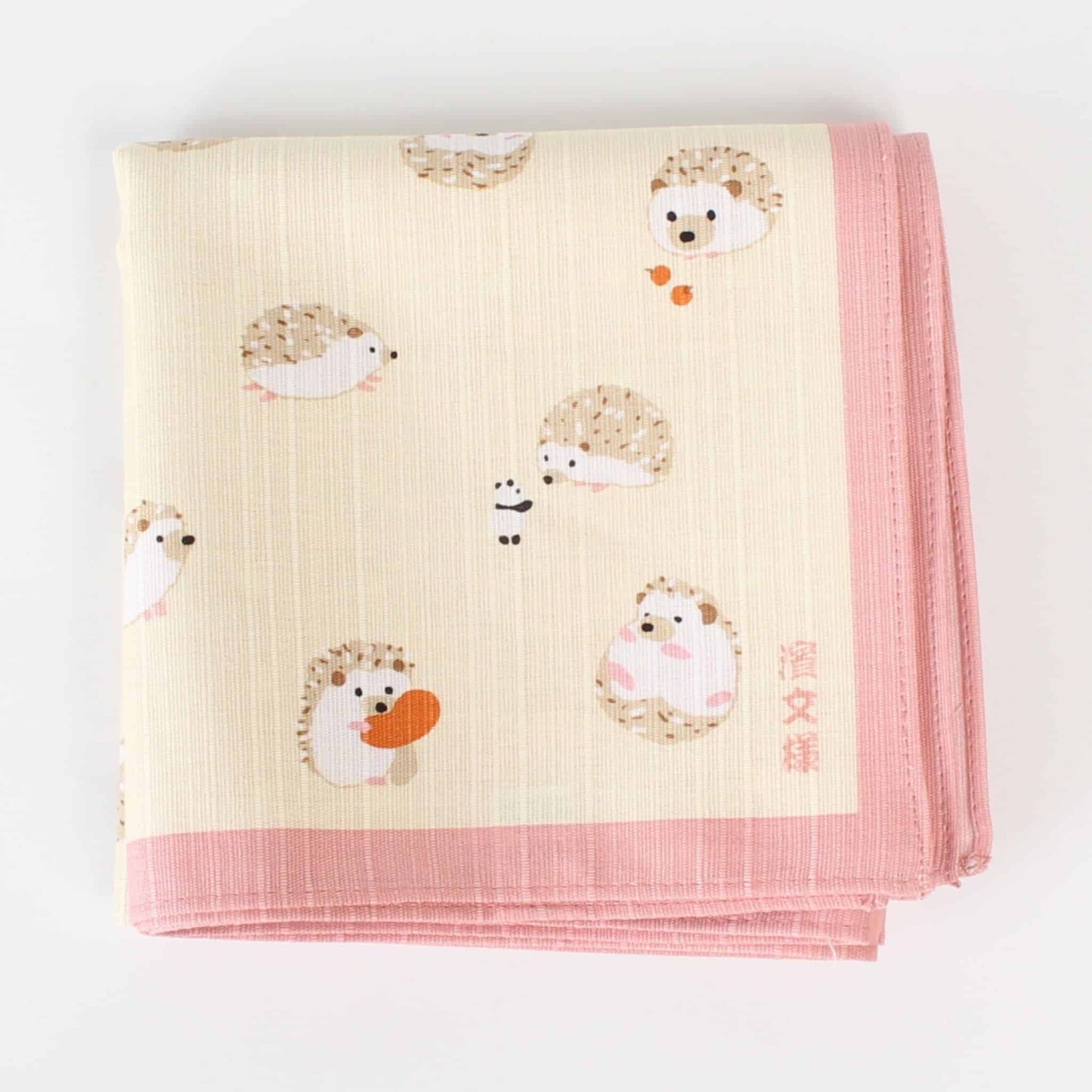 Small Furoshiki - Hedgehog Pink