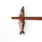 Chopstick Holder Grilled Pacific Saury | Japanese Ceramic Hashioki