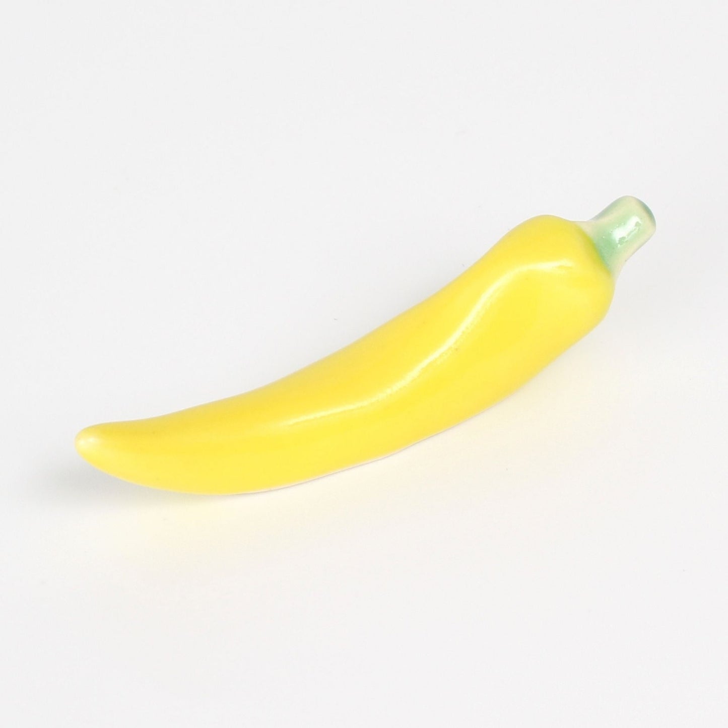 Chopstick Holder Yellow Pepper | Japanese Ceramic Hashioki