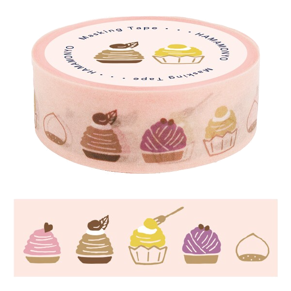 Masking Tape - Colourful Mont Blanc Cakes