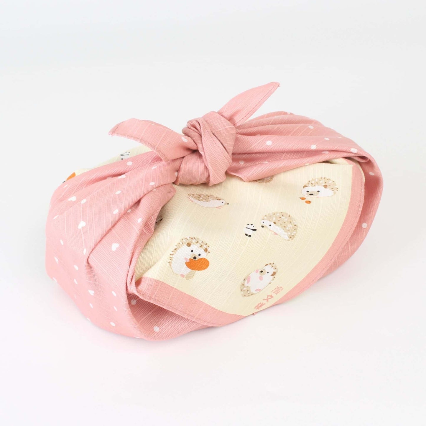 Small Furoshiki - Hedgehog Pink
