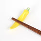 Chopstick Holder Yellow Pepper | Japanese Ceramic Hashioki