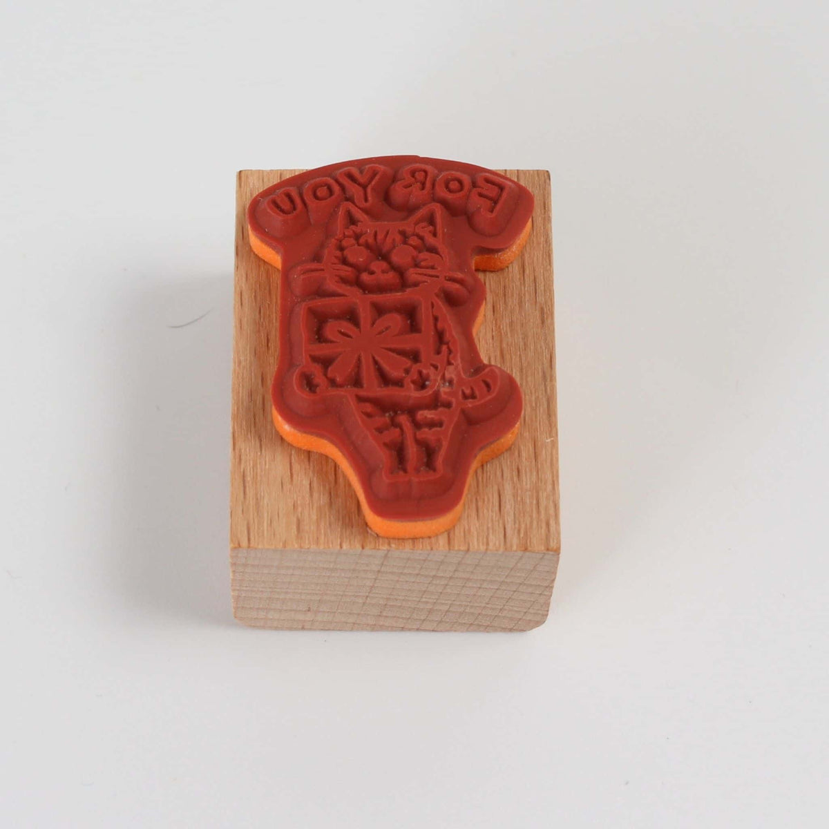Cat Rubber Stamp | Gift | POTTERING CAT