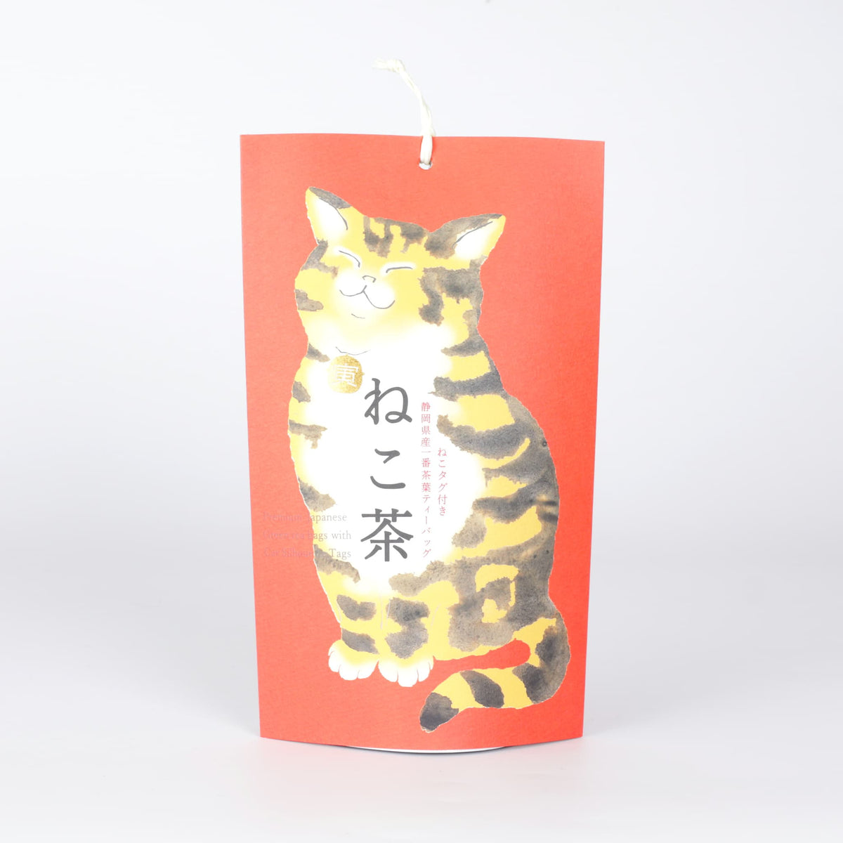 Tabby Cat Tea – Japanese Green Tea with Cat-Shaped Tags