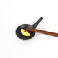 Chopstick Holder Pan & Omelette | Japanese Ceramic Hashioki