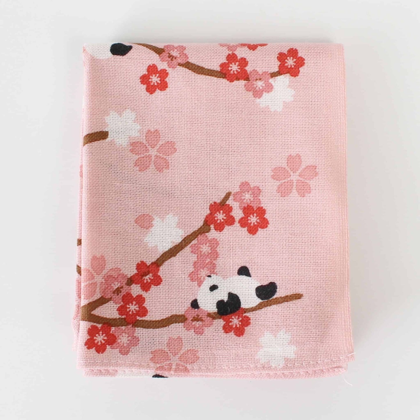 Tenugui Handkerchief | Panda in Ohanami | Made in Japan