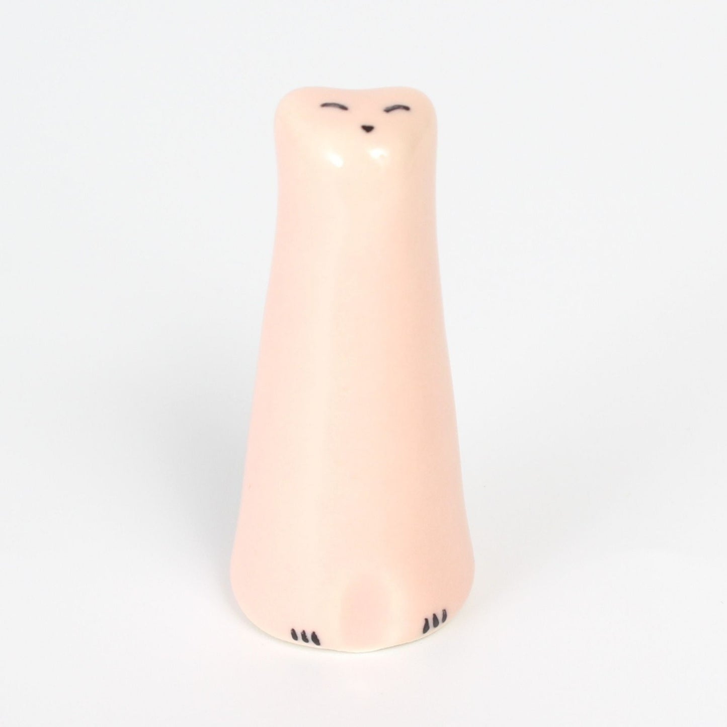 Ring Holder Pink Cat | Japanese Ceramic Accessory Holder