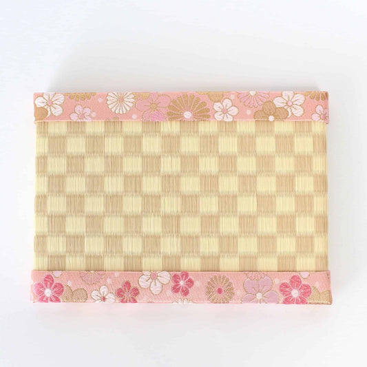 Japanese Tatami Mat Ichimatsu Plum Blossom | Kiryu Woven Miniature Tatami