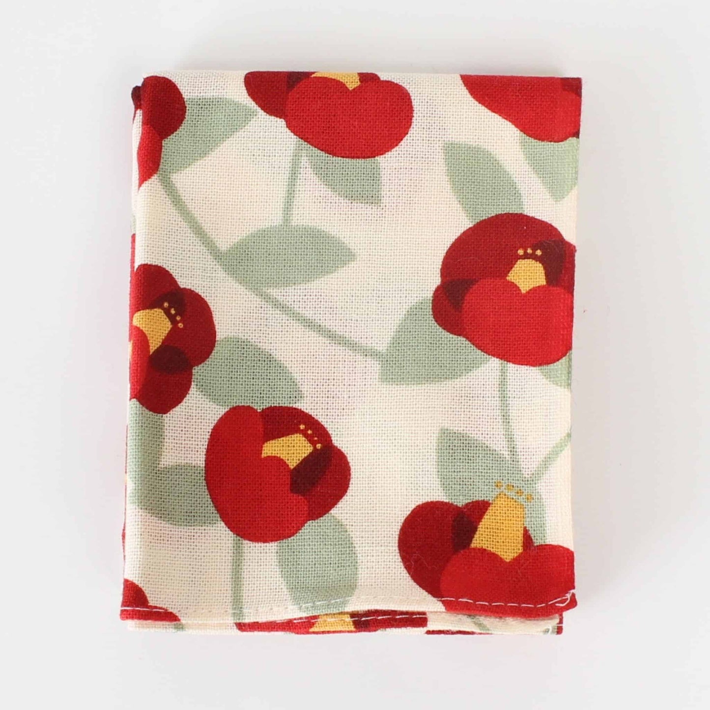 Tenugui Handkerchief | Camellia | Made in Japan