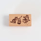 Cat Rubber Stamp | Coffee | POTTERING CAT