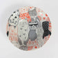 Cereal Bowl Cat Red 16.5cm