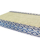 Japanese Tatami Mat Hanabishi Green | Kiryu Woven Miniature Tatami