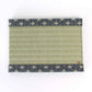 Japanese Tatami Mat Hanabishi Navy | Kiryu Woven Miniature Tatami