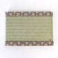 Japanese Tatami Mat Armour Green | Kiryu Woven Miniature Tatami