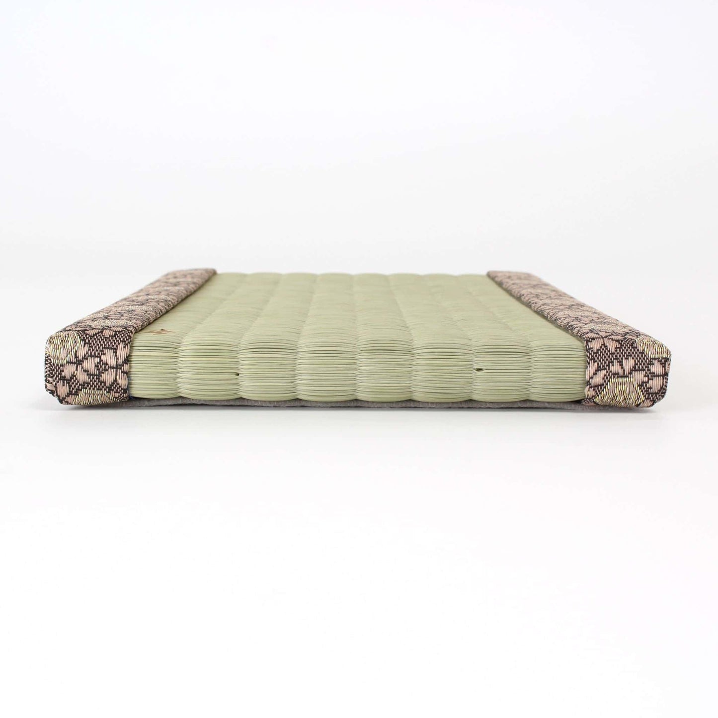 Japanese Tatami Mat Armour Green | Kiryu Woven Miniature Tatami