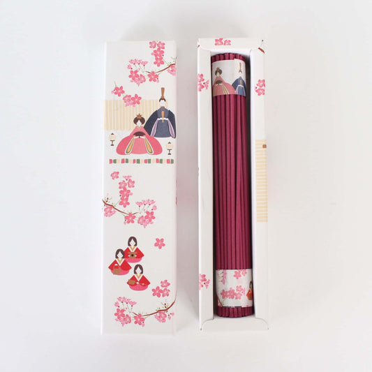 Cherry Blossom Incense Sticks | Hina Sakura | Made in Kyoto