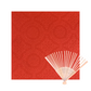 Folding Fan Kit Red