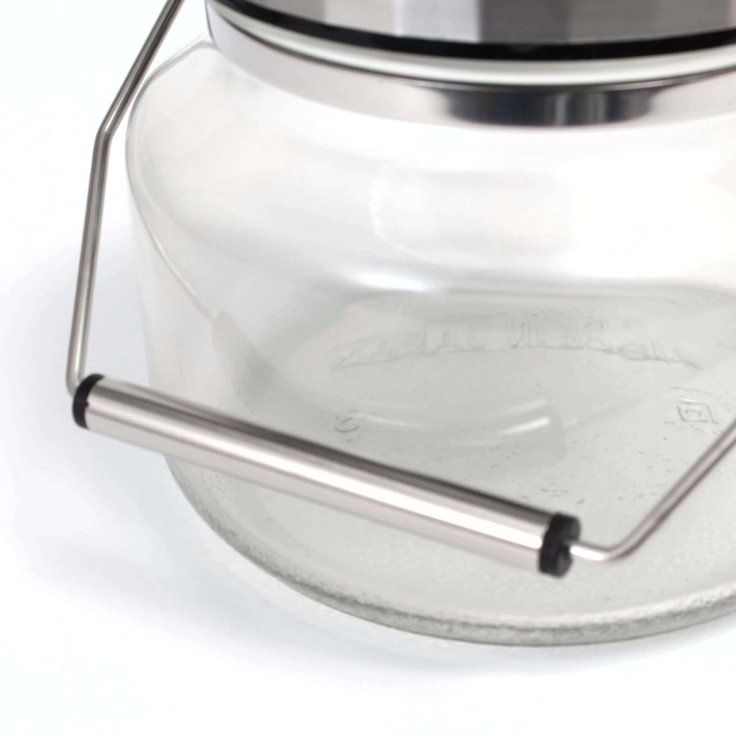 Glass Storage Container with Metal Cap – 1L | Made in Japan