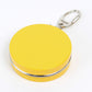 Compact Portable Ashtray with Keychain - Yellow