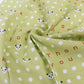 Tenugui Handkerchief | Panda's Thank You | Green | Made in Japan