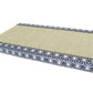 Japanese Tatami Mat Hemp Leaf Navy | Kiryu Woven Miniature Tatami